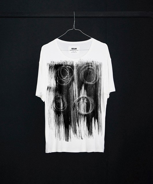 Yali abstract no.1 men's t-shirt - SELVA SELVA