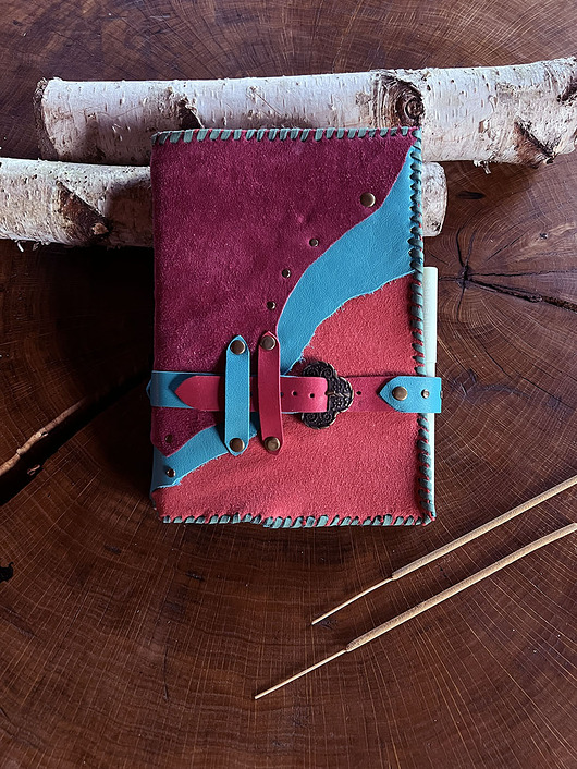 notatniki i albumy Skórzany dziennik podróży, notes podróżnika, pamiętnik A5