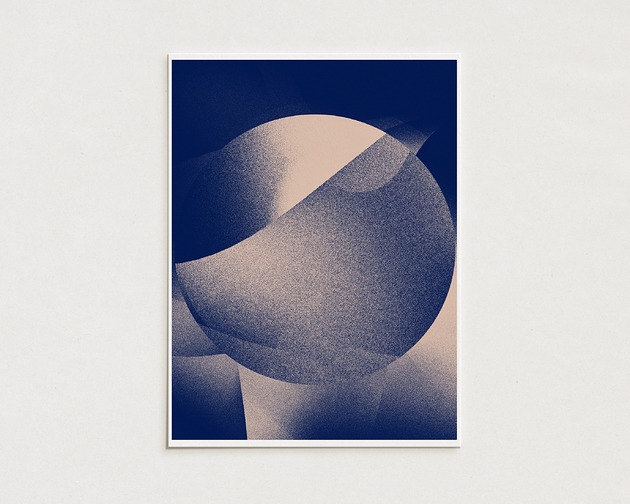 plakaty Plakat abstract gradient / Oryginalna grafika / poster print