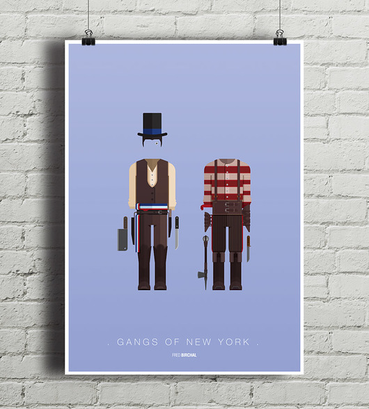 Plakat Gangs Of New York  minimalmill