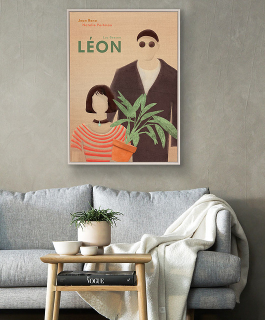 plakaty Leon zawodowiec - plakat 50x70 cm