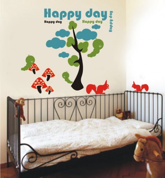 happy day  na ścianę Project 8