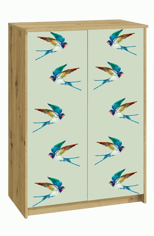 meble do pokoju dziecka Komoda/szafka boho do pokoju dziecięcego BIRDS BOHO