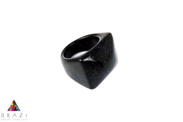 InspiRING Noc Kairu Brazi Druse Jewelry