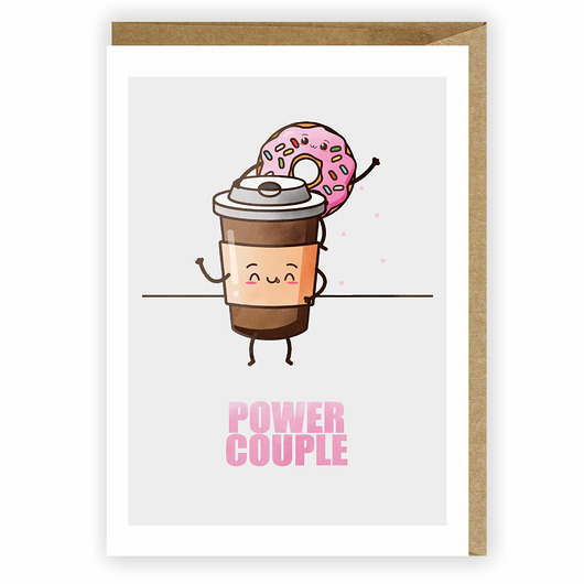 Kartka miłosna - Power Couple - dla zakochanych Cardie
