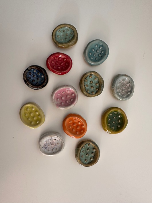 akcesoria różne Kamień antystresowy, worry stone , miziak - zestaw