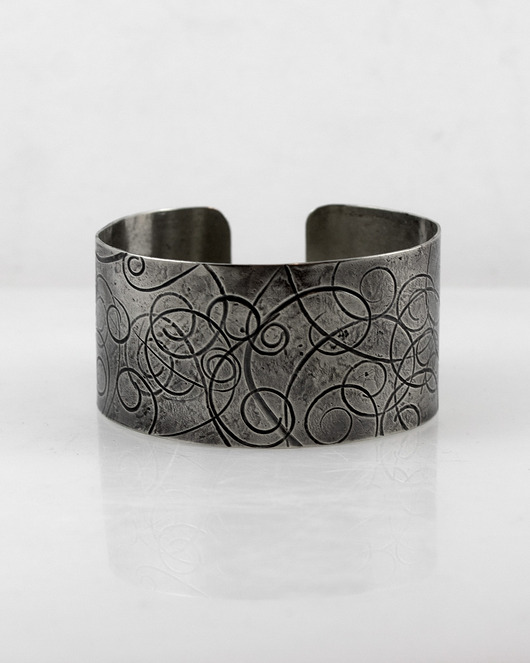 bransoletki - inne Spirale - metalowa bransoleta
