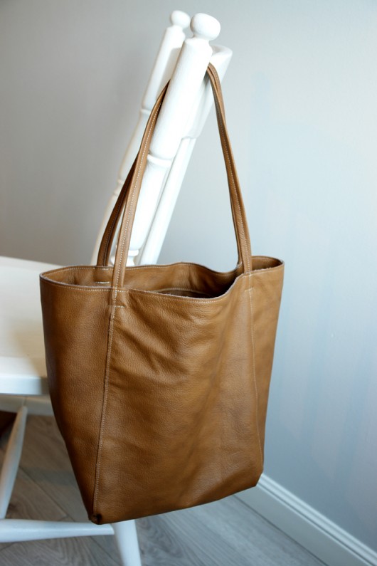Shopper Camel Pansy