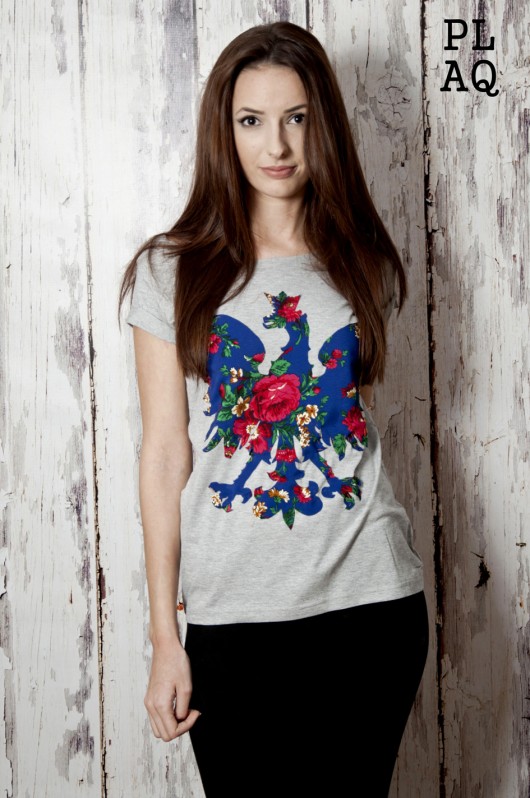 T-shirt PL Flower Silver Polaquito r.M polaquito
