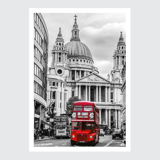 Plakat London Bus Poster Gallery Wall