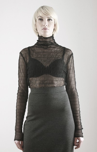 tulle blouse pudu