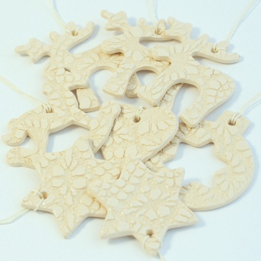 Zestaw ceramicznych zawieszek AKoArt Ceramika