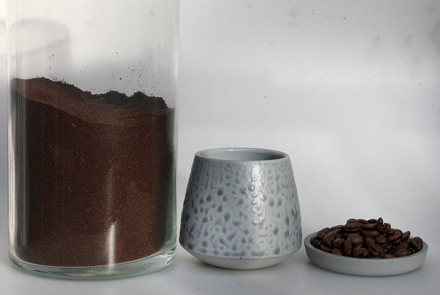kubki Czarka COFFEE 1szt [szkliwo z mielonej kawy+kamionka]