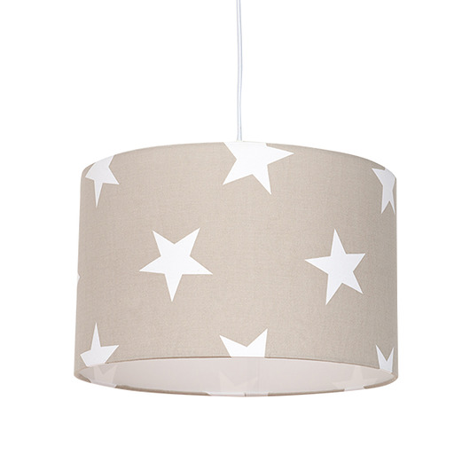Abażur - Beige Star Fun with Mum