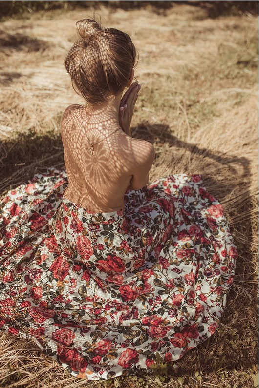 spódnice maxi ROZPINANA SPÓDNICA Z KIESZENIAMI, rose