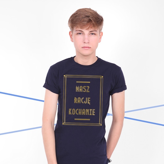Masz rację kochanie Nova męska granat ONE MUG A DAY