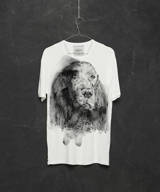 t-shirty męskie Irish Setter Dog Men's T-shirt white
