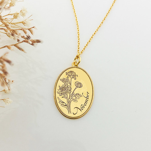 złote naszyjniki naszyjnik z chryzantemą, złoty kwiat prezent