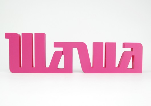 Wawa 2 - napis 3D, rozmiar 60x17cm Ledon