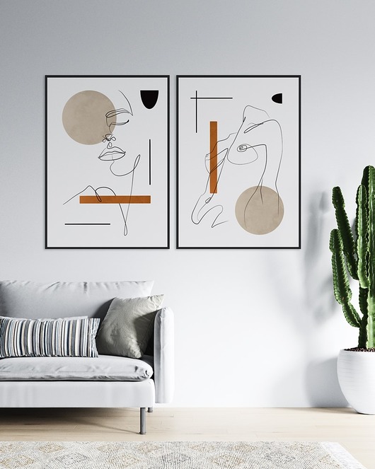 Bestsellerowe LINIE - zestaw plakatów HOG STUDIO