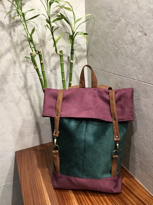 plecaki Plecak  włóczykija - block color