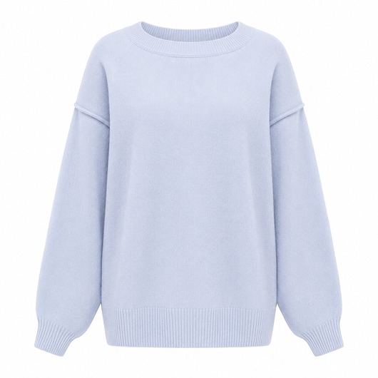 swetry damskie Sweter Cashmere Hug Niebo