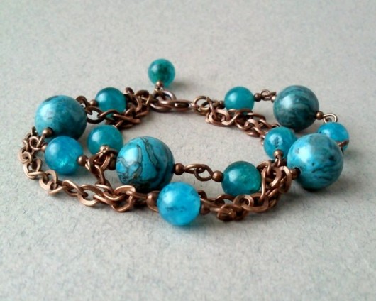blue and copper Monika Sibiga