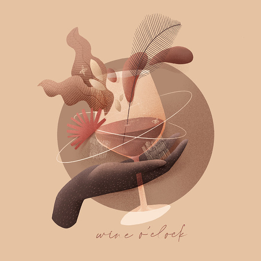 ilustracja WINO Sandra Chojecka