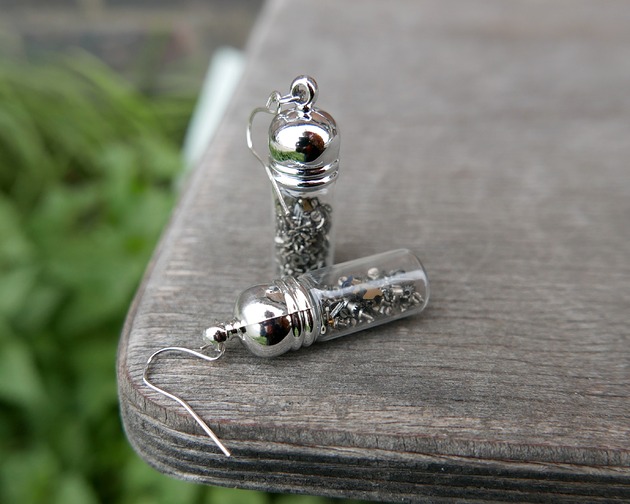 kolczyki - inne Kolczyki Industrial 002