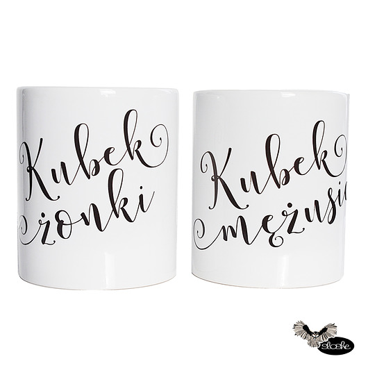 Kubek żonki i kubek mężusia, zestaw 330ml Sowia Aleja