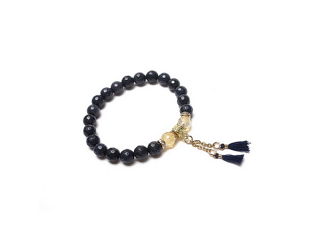 Navy blue  /troki/  vol. 6 - bransoletka KiKa pracownia