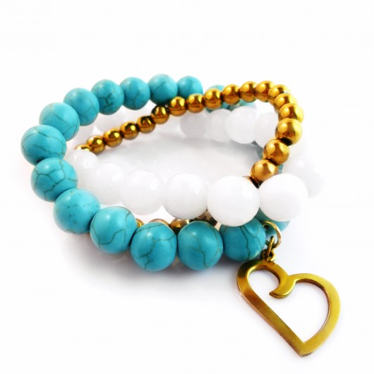 Bransoletki Turquoise Love labonita