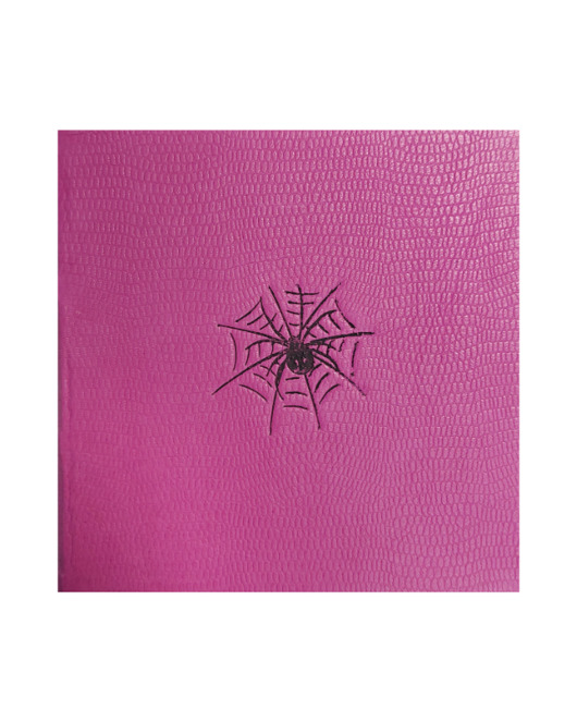 notatniki i albumy Notes Pink by Madejska 14x14 cm 200 str. w kratkę Skóra Prada