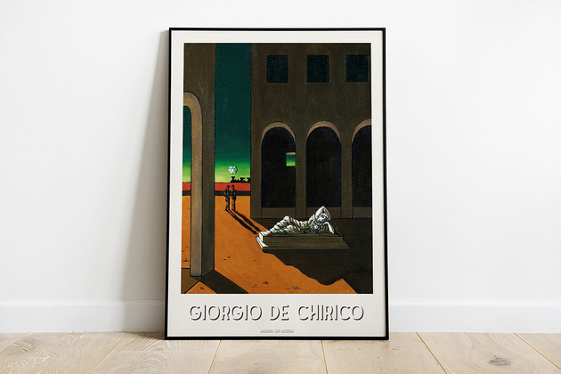 plakaty Giorgio de Chirico - Exhibition Poster
