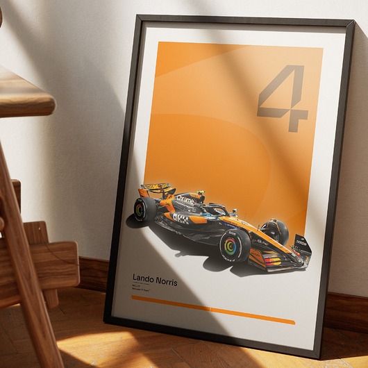plakaty Plakat Motoryzacja -  McLaren MCL39
