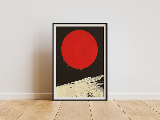 plakaty Plakat - Bloody moon