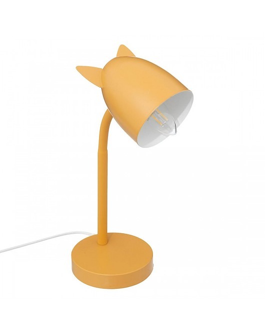 lampy do pokoju dziecka Lampa Biurkowa Lampka dla Dzieci Kitty Pomarańczowa