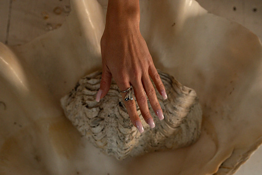 bransoletki z kamieni naturalnych Srebrny Pierścionek Heart