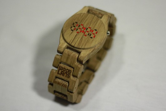 drewniany zegarek na rękę Woodlans Unisex woodlans