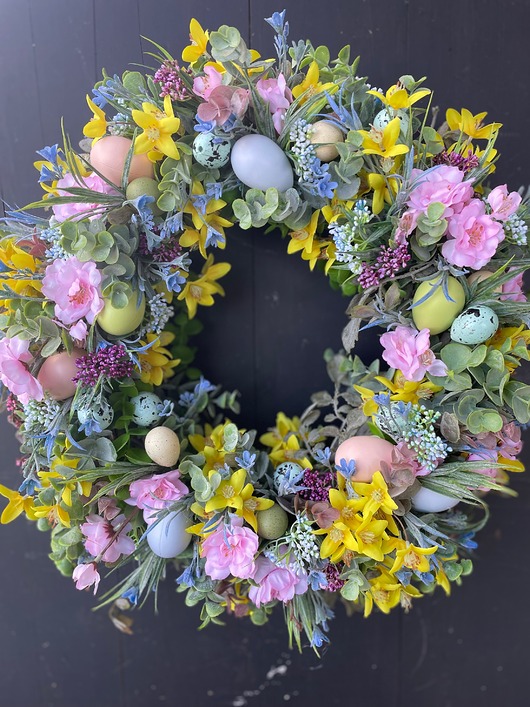 wianki wielkanocne Wianek Pastelowa Wielkanoc