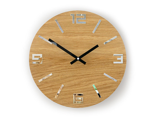 Zegar ścienny Dąb Arabic Mirror 33,5 cm ModernClock