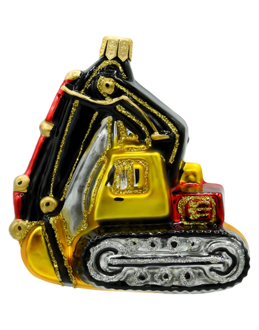 ozdoby choinkowe Bombka choinkowa: Koparka