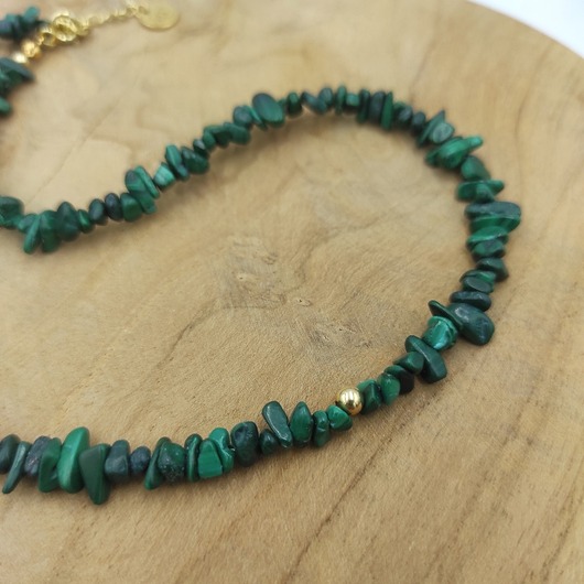 chokery Choker Malachit