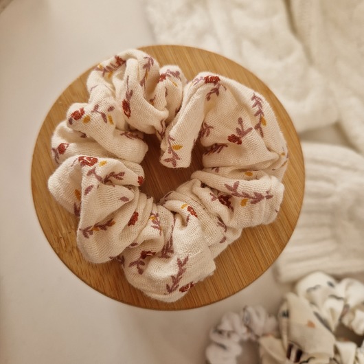 gumki do włosów Gumka scrunchie średnia