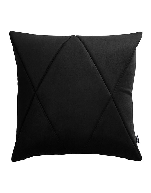 Touch  czarna poduszka dekoracyjna 45x45 Poduszkowcy