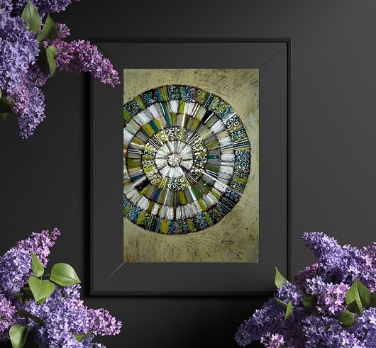 grafiki i ilustracje Mandala 32 - rysunek B2 unikat