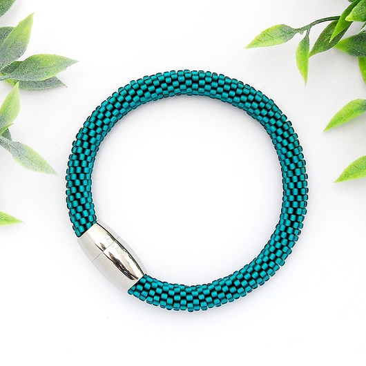  Bransoletka Koralikowa "Sea Shade" Ilovehandmade