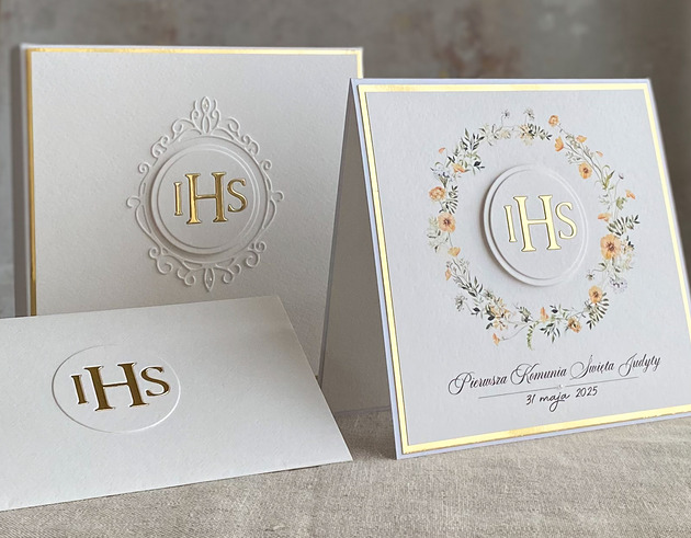 kartki na komunię Kartka na komunię z pudełkiem i kopertą, 76