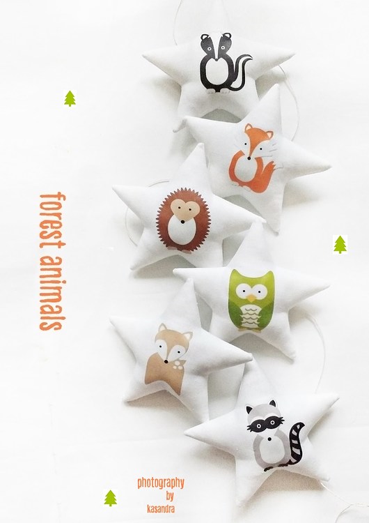 FOREST ANIMALS - girlanda Pracownia ktorej nie ma