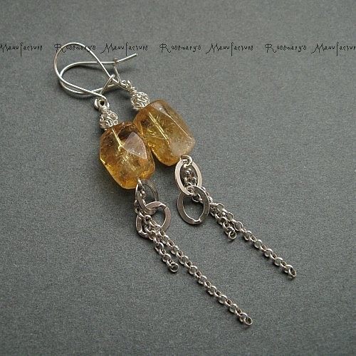 GEMSTONE COLLECTION - Cytryn na łańcuchu by Matusevic